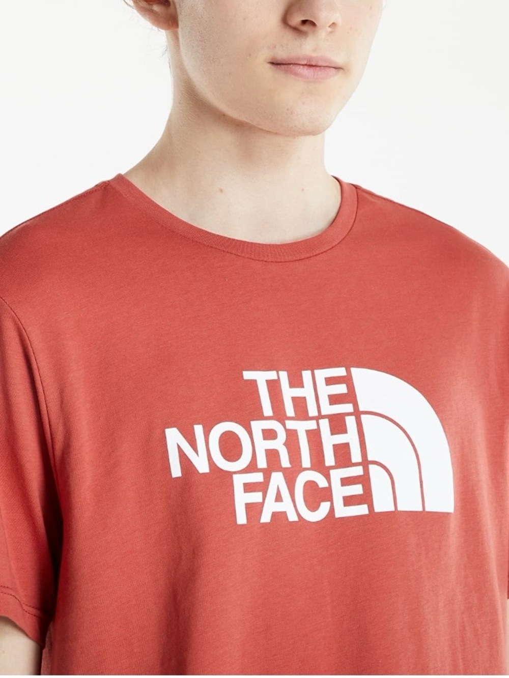 The North Face Men’s Red Logo Crew T-Shirt Size 2xl